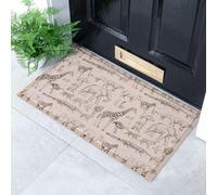 Native Natural Elephant Vintage Pattern Indoor & Outdoor Doormat - 70X40Cm