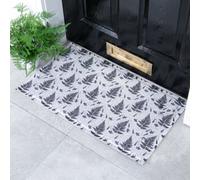 Native Natural Fern Leaves Doormat (70 X 40Cm)
