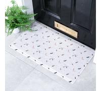 Native Natural Flock Of Birds Doormat (70 X 40Cm)