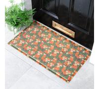 Native Natural Fox Pattern Doormat (70 X 40Cm)