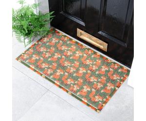 Native Natural Fox Pattern Doormat (70 X 40Cm)