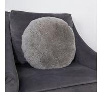 Native Natural Grey Short Pile Sheepskin Cushion Native Natural Grey