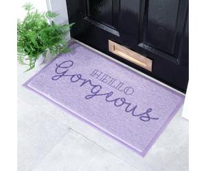 Native Natural Hello Gorgeous Doormat (70 X 40Cm)
