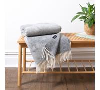 Native Natural Highland Cow Grey Wool Blanket | Size: Large Native Natural Grey Large