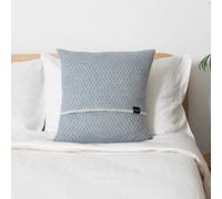 Native Natural Hoop Blue Wool Cushion 45X45Cm