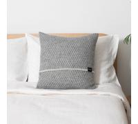 Native Natural Hoop Grey Wool Cushion Cover 45x45cm | Size: 45 cm x 45 cm Native Natural Grey 45 cm x 45 cm