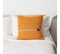 Native Natural Hoop Mustard Wool Cushion 45X45Cm