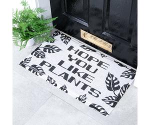 Native Natural Hope You Like Plants Doormat (70 X 40Cm)
