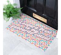 Native Natural Leopard Print Doormat (70 X 40Cm)