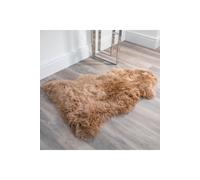 Native Natural Light Brown Sheepskin Rug XXL | Size: 60 cm x 120 cm Native Natural Light Brown 60 cm x 120 cm