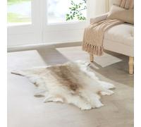 Native Natural Light Coloured Reindeer Hide in Light Brown | Size: Large Native Natural Light Brown Large
