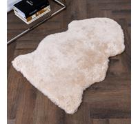 Native Natural Luxurious Cream Short Pile Sheepskin Rug