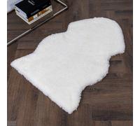 Native Natural Luxurious Ivory Short Pile Sheepskin Rug