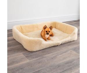 Native Natural Luxury Genuine Merino Wool Dog Bed