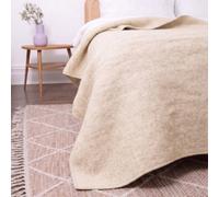 Native Natural Merino Wool Blanket - 130X170 Beige