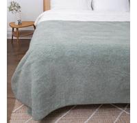Native Natural Merino Wool Blanket - 220x200 Green | Size: 200 cm x 220 cm Native Natural Green 200 cm x 220 cm