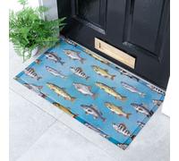Native Natural Multi Fishes Indoor & Outdoor Doormat (70 X 40Cm)