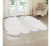 Native Natural Natural White Octo Sheepskin Rug