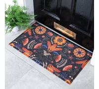 Native Natural Nordic Leaf Doormat (70 X 40Cm)