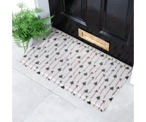 Native Natural Palm Trees Doormat (70 X 40Cm)