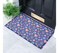 Native Natural Paws And Bones Dog Doormat Doormat (70 X 40Cm)