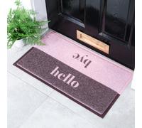 Native Natural Pink Hello Bye Doormat (70 X 40Cm)
