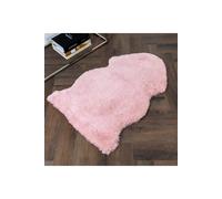 Native Natural Pink Short Pile Sheepskin Rug | Size: 60 cm x 90 cm Native Natural Pink 60 cm x 90 cm