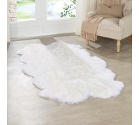 Native Natural Quad Natural White Sheepskin Rug | Size: 150 cm x 240 cm Native Natural Natural 150 cm x 240 cm