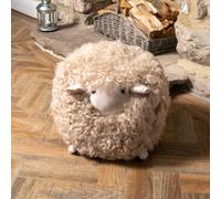 Native Natural Shearling Lamby Ball Childrens Stool
