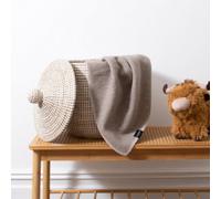 Native Natural Soft Beige Pure Wool Baby Blanket