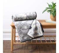 Native Natural Soft Grey Bird Pure Wool Blanket | Size: Large Native Natural Grey Large