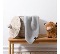 Native Natural Soft Grey Pure Wool Baby Blanket | Size: Small Native Natural Grey Small