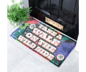 Native Natural Take A Walk On The Wild Side Doormat (70 X 40Cm)