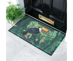 Native Natural Toucan Jungle Doormat (70 X 40Cm)
