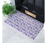 Native Natural Tulip Pattern Doormat (70 X 40Cm)