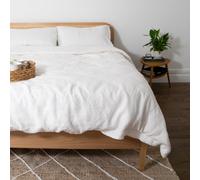 Native Natural White King 100% Linen Duvet Cover (230x220cm) Native Natural White King