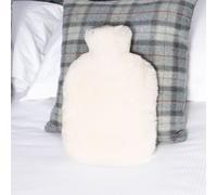 Native Natural White Sheepskin Hot Water Bottle Native Natural White
