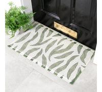 Native Natural William Morris Leaf Pattern Doormat (70 X 40Cm)