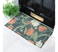 Native Natural William Morris Rose Pattern Doormat (70 X 40Cm)