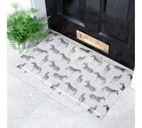 Native Natural Zebra Pattern Doormat (70 X 40Cm)