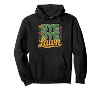 Native Plant Gardener Removing Turf Grass One Patch Time Pullover Hoodie