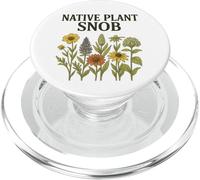 Native Plant Snob Wildflower Botanical Garden PopSockets PopGrip for MagSafe