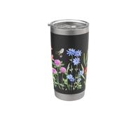 Native Prairie Wildflowers Biodiversity Stainless Steel Insulated Tumbler
