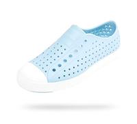 Native Shoes Boy's Unisex Kids Jefferson Child-K Sneaker, Sky Blue/Shell White, 8 UK