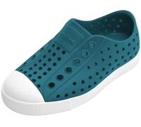 Native Shoes Jefferson Junior GLMJ01SP12-1 Unisex Children's Trainers, Faded Glory Blue Shell White, 2.5 UK Child