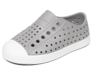 Native Shoes Jefferson Junior Water Shoe, Pigeon Grey/Shell White, 13 UK Child