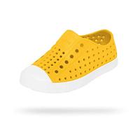 Native Shoes, Jefferson, Kids Shoe, Crayon Yellow/Shell White, 2 M US Little Kid
