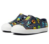 Native Shoes Jefferson Unisex Kids Printed Junior Sneakers, Insight Blue/Shell White/Bug Buddies, 20 EU