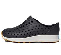 Native Shoes Unisex Kids Robbie (Little Big Kid) Trainers, Jiffy Black Shell White Mash Speckle Rubber, 11 Little Kid