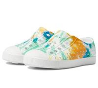 Native Shoes Women's Jefferson Water Shoe, White Shell White Shell Orange Tie Dye, 4 UK Child